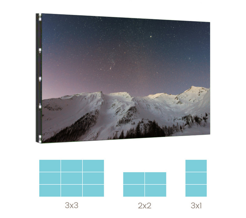 boe 49″ 3.5mm lcd video wall7