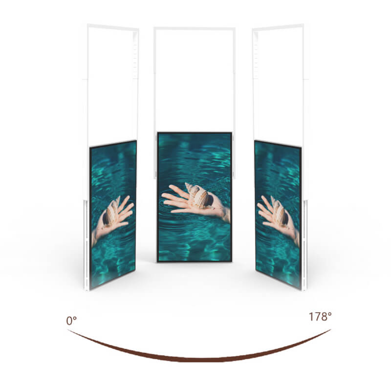 double sided high brightness hanging display6